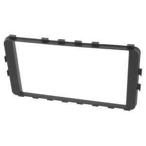 Črna maska za avtoradio 2-DIN Toyota iQ 2009-2015.