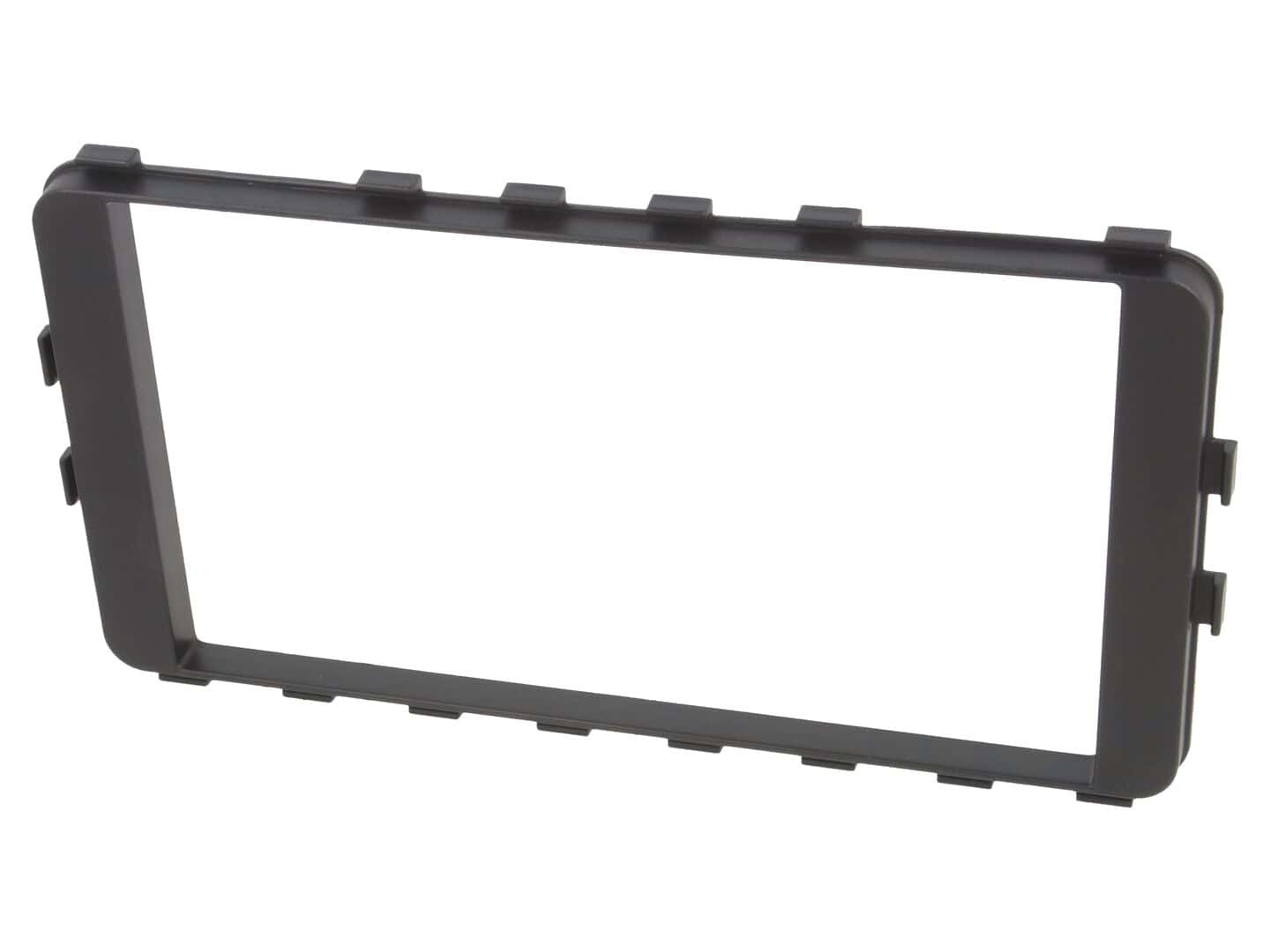 Črna maska za avtoradio 2-DIN Toyota iQ 2009-2015.