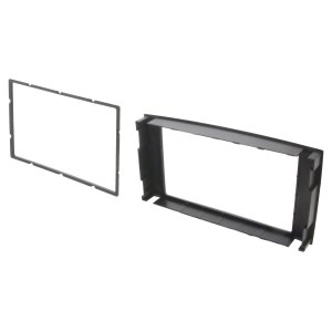 Črna maska za avtoradio 2-DIN VW Caravelle/Multivan/T5 Transporter 2003-2015.