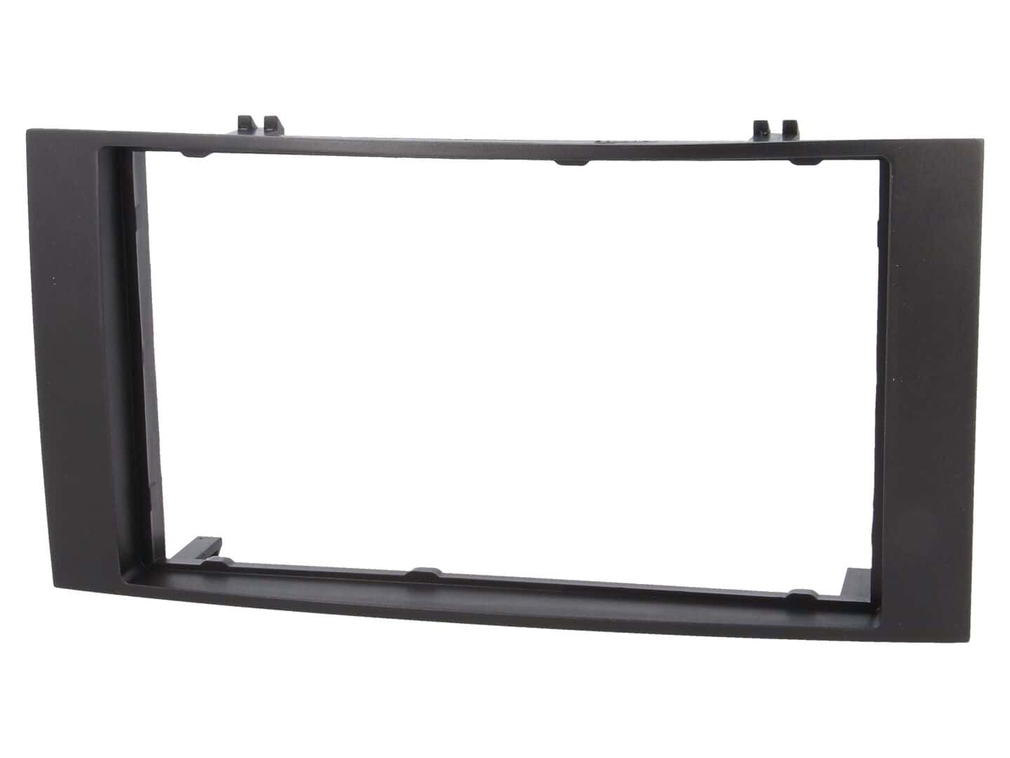 Črna 2-DIN maska za avtoradio VW Multivan T5 2003-2009.