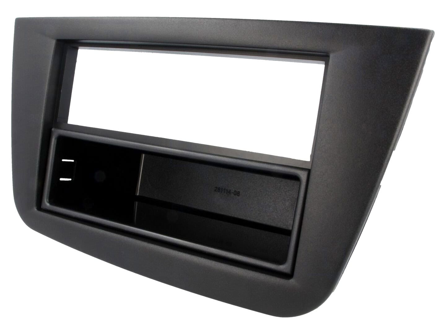 Črna maska za avtoradio Seat Altea 2004-2015, 2-ISO model.