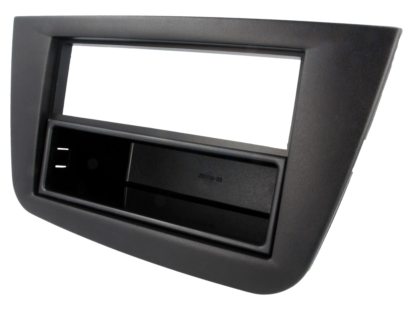 Črna maska za avtoradio Seat Altea 2004-2015, 2-ISO model.
