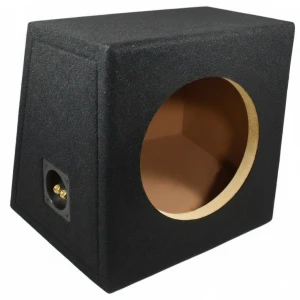 Subwoofer speaker box for car audio system.