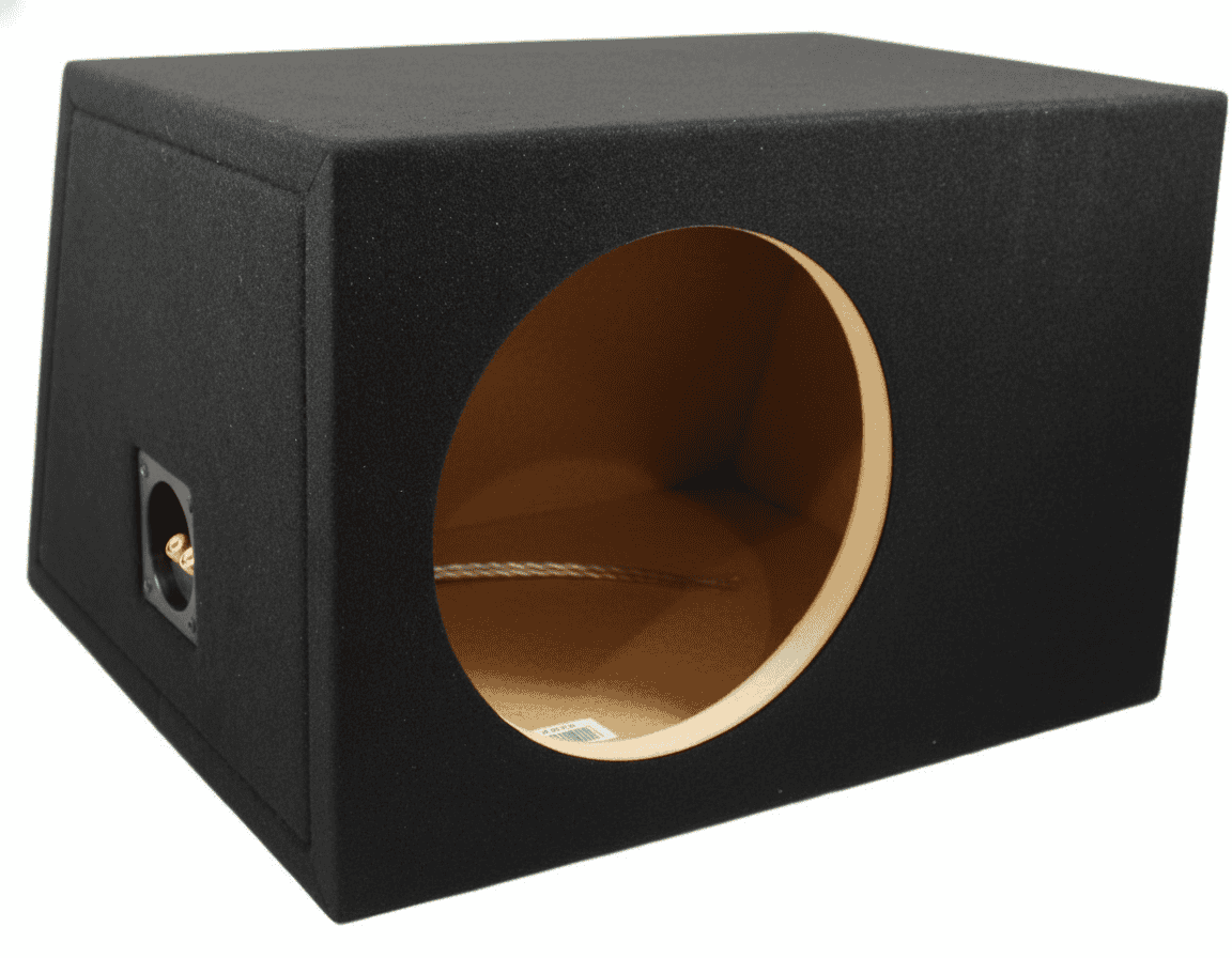 Slušalna podpora za subwoofer v avto opremi CarAudioEmpire.