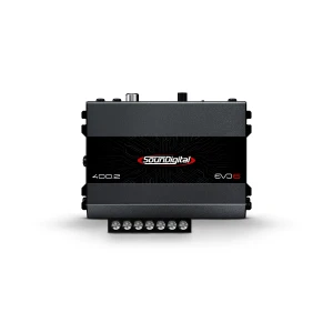 Visoka moč in kakovost zvoka z SoundDigital EVO6 avto ojačevalnikom.