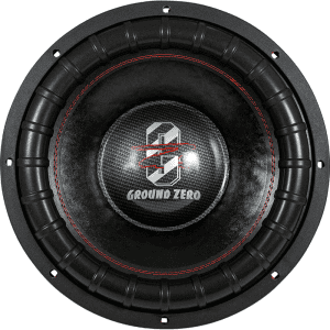 Ground Zero subwoofer za avto audio z visokokakovostnim zvokom.