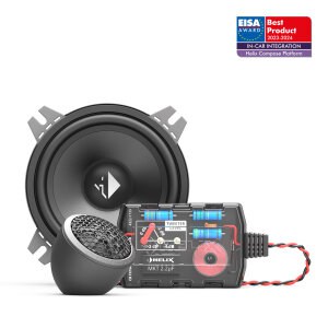 Helix car audio system with speaker, tweeter, and amplifier for vehicle sound.