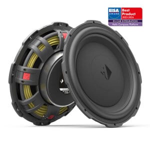 Močan avto subwoofer za globok bass in odlično zvokovno izkušnjo.
