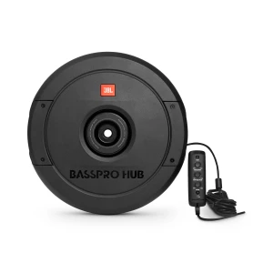 JBL BassPro Hub zvočnik za avto z brezžičnim upravljanjem in globokim basom.