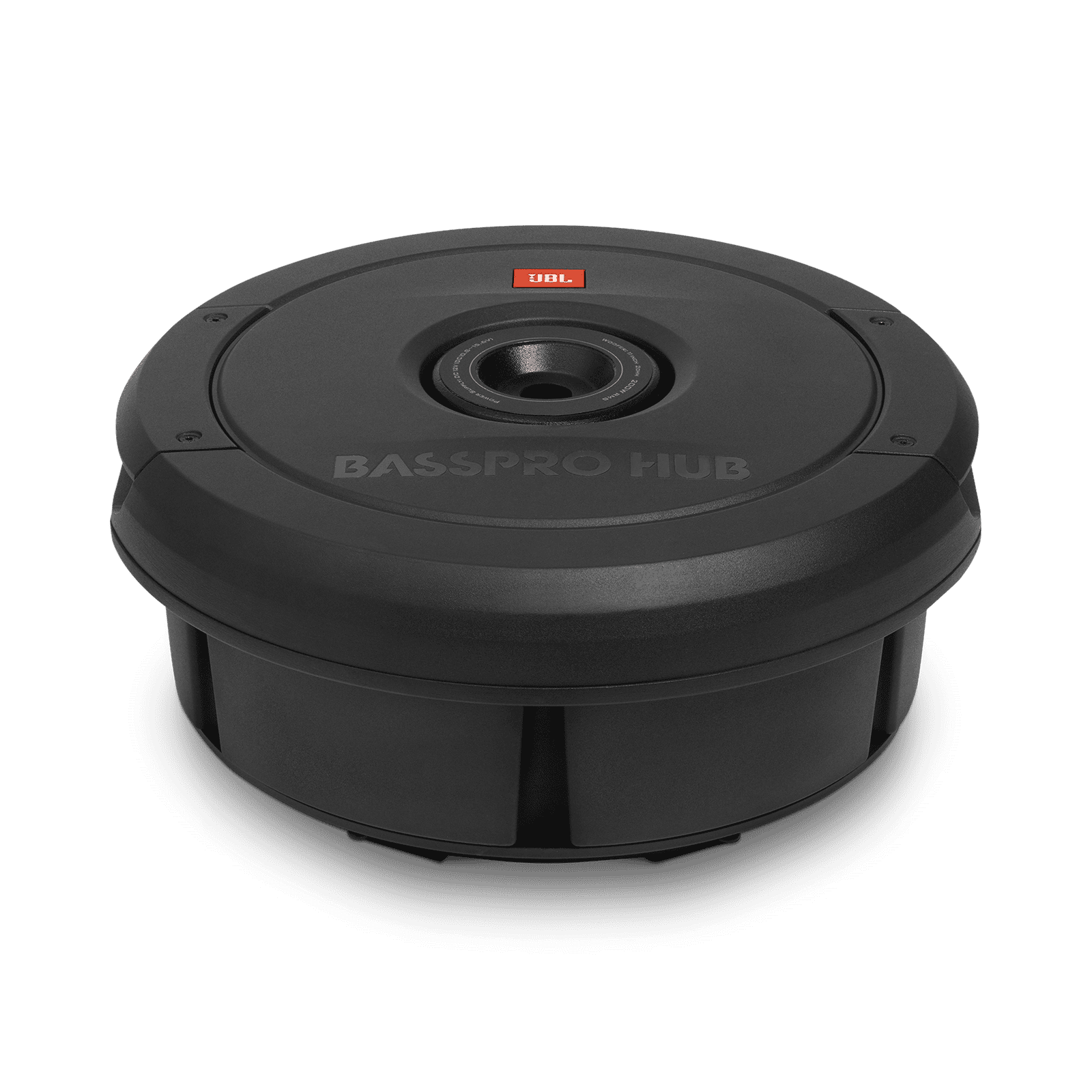 JBL BassPro Hub subwoofer za avto z globokim zvokom in zmogljivostjo.