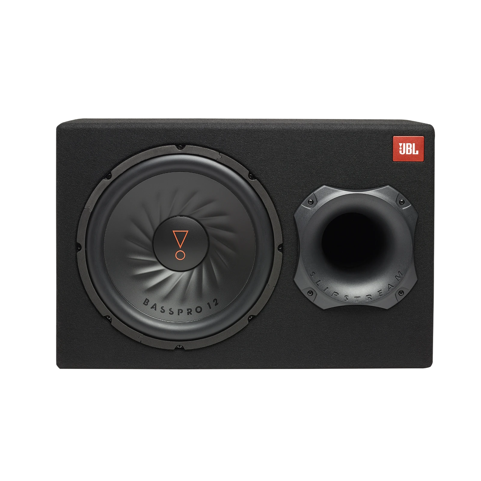 JBL BassPro12 subwoofer za avto z nizkimi toni in močnim zvokom.
