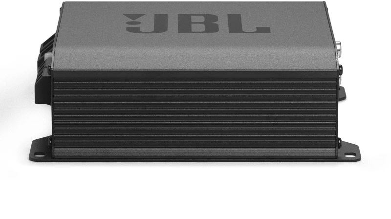 JBL avtomobilski ojačevalnik za močno zvočno opremo.