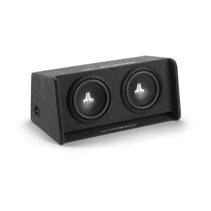 Subwoofer v ohišju JL Audio CP210-W0v3 za močno bass zvok.