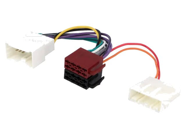 Avtozvočna povezava za avtomobilski stereo, priključki in kabli za avto audio sistem.