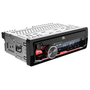 JBL avto avdio predvajalnik z digitalnim zaslonom in nadzornimi gumbi.